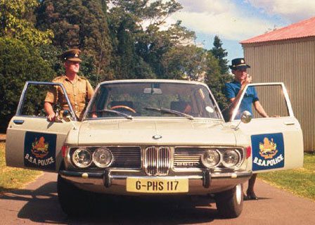 The BMW was a later high performance police car