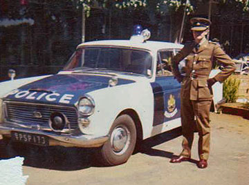policeman in Winter Uniform