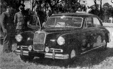 The Riley Pathfinder was used by senior officers
