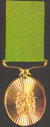 President's Medal for Headmen