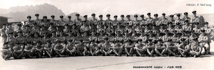 1 Sqn had detachments to Aden in support of the RAF
