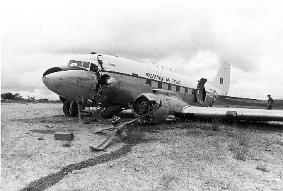 Chaminuka port side showing damage caused by propeller