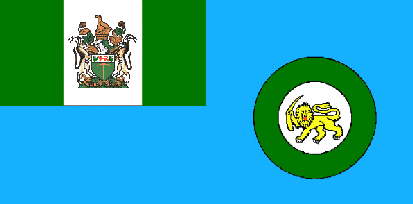 Rhodesian Air Force Flag Post UDI